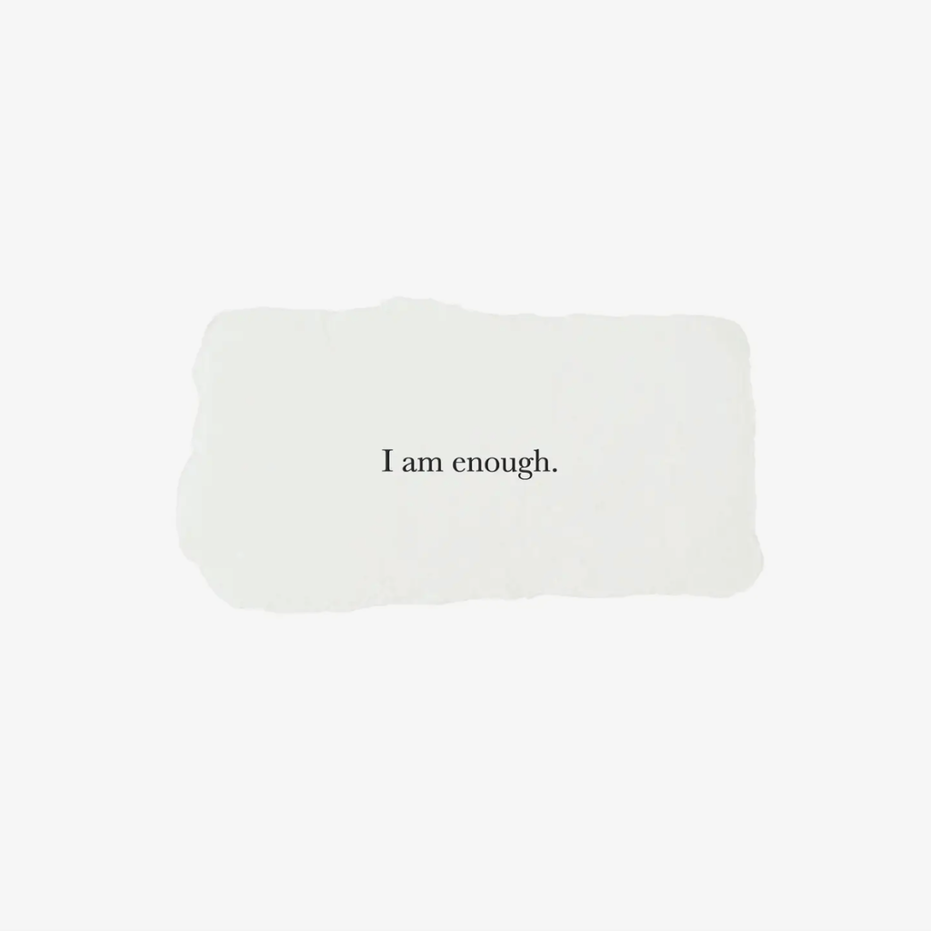 "I am enough" Affirmation Card