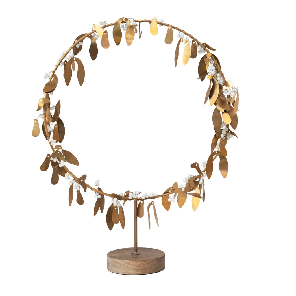 Berry Wreath on Stand