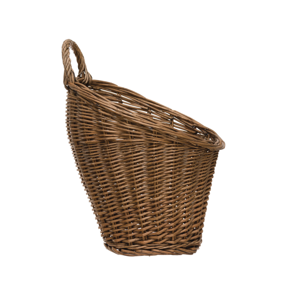 Rattan Wall Basket with Handle