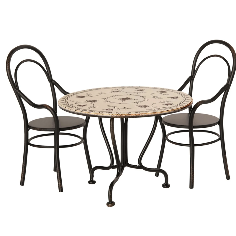 Dining Table, Set with 2 Chairs