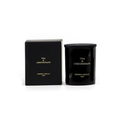 Tea and Lemongrass Black Premium Candle