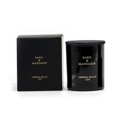 Basil & Mandar Black Premium Candle