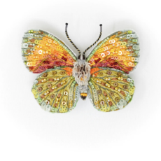 Provencal Hairstreak Butterfly Brooch