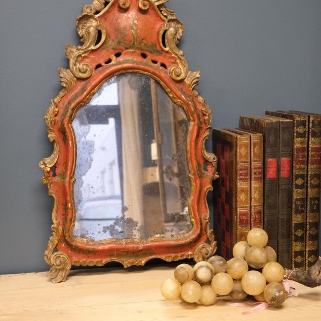 Late 18th Century Venetian Chinoiserie Mirror