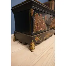 Mid 19th Century French Inlaid Tea Caddy