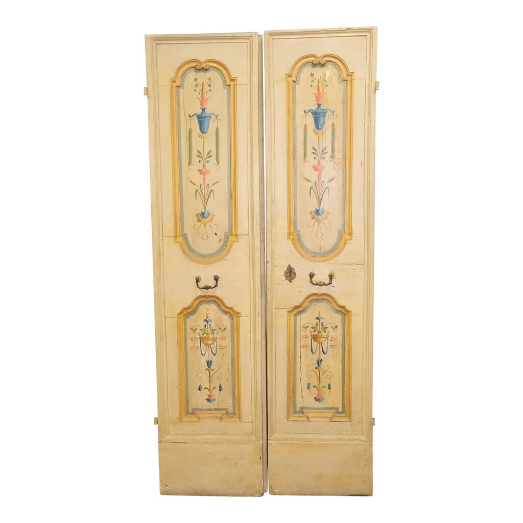 Late 18th Century Painted Italian Doors