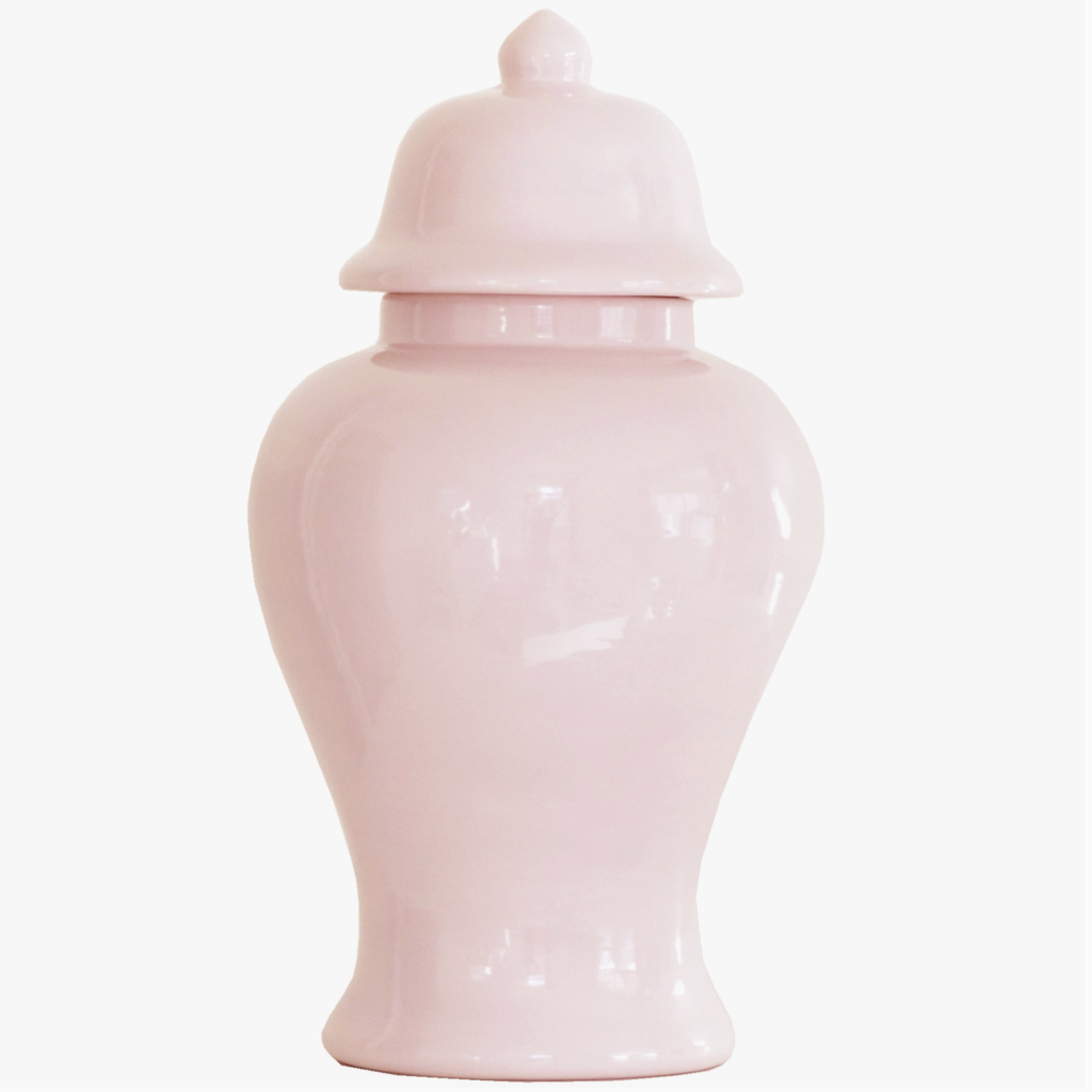 Pink Candy Jar, tall - La Petite Maison Antiques