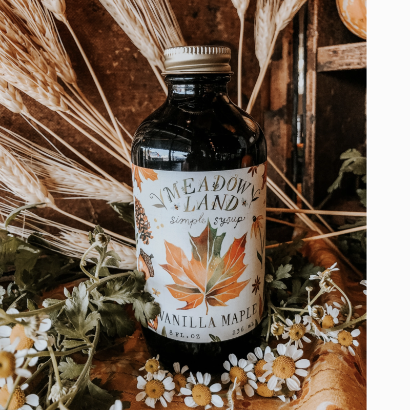 Vanilla Maple Simple Syrup