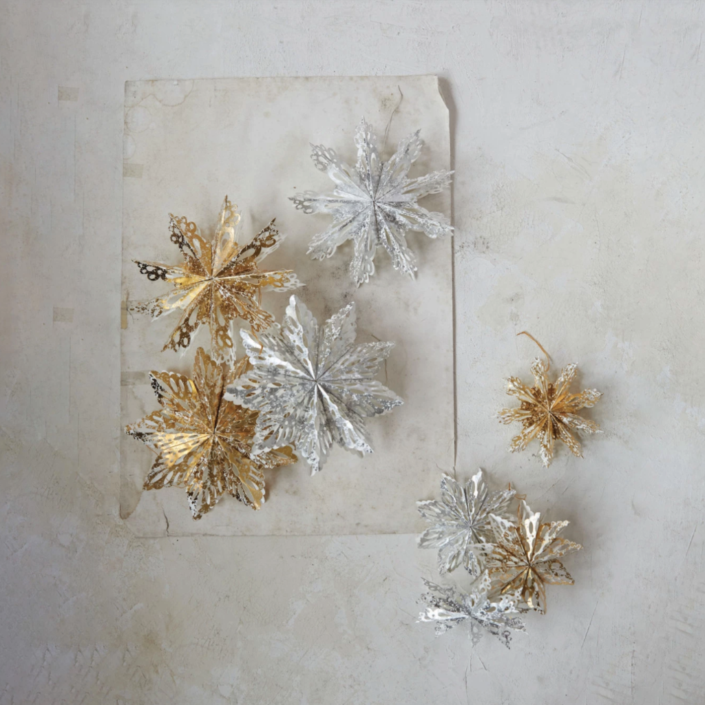Paper Snowflake Ornament,