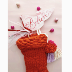 Believe Christmas Party Pennant