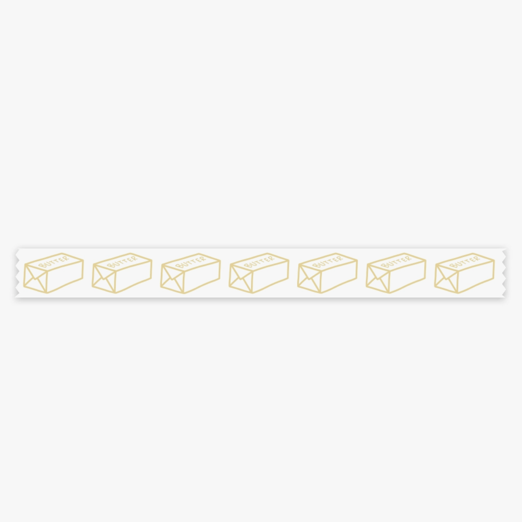 Butter Washi Tape, 15mm