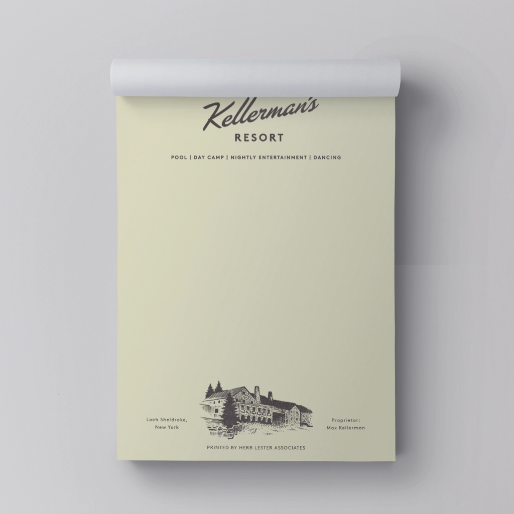 Kellerman's Resort: Fictional Hotel Notepad