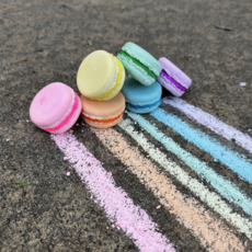 Petite Macaron Sidewalk Chalk