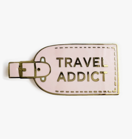 Travel Addict Enamel Pin