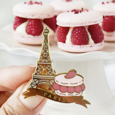 Paris Enamel Pin