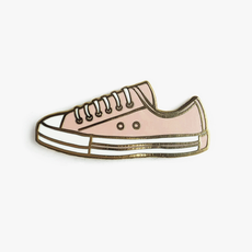Pink Sneaker Fashion Lapel Pin
