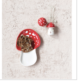 Mushroom Salt and Pepper Shakers