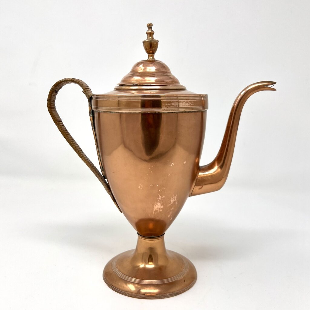 Antique Georgian Copper Tea Pot, No. 2