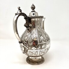 Antique Silver Plated Tea Pot, No 1