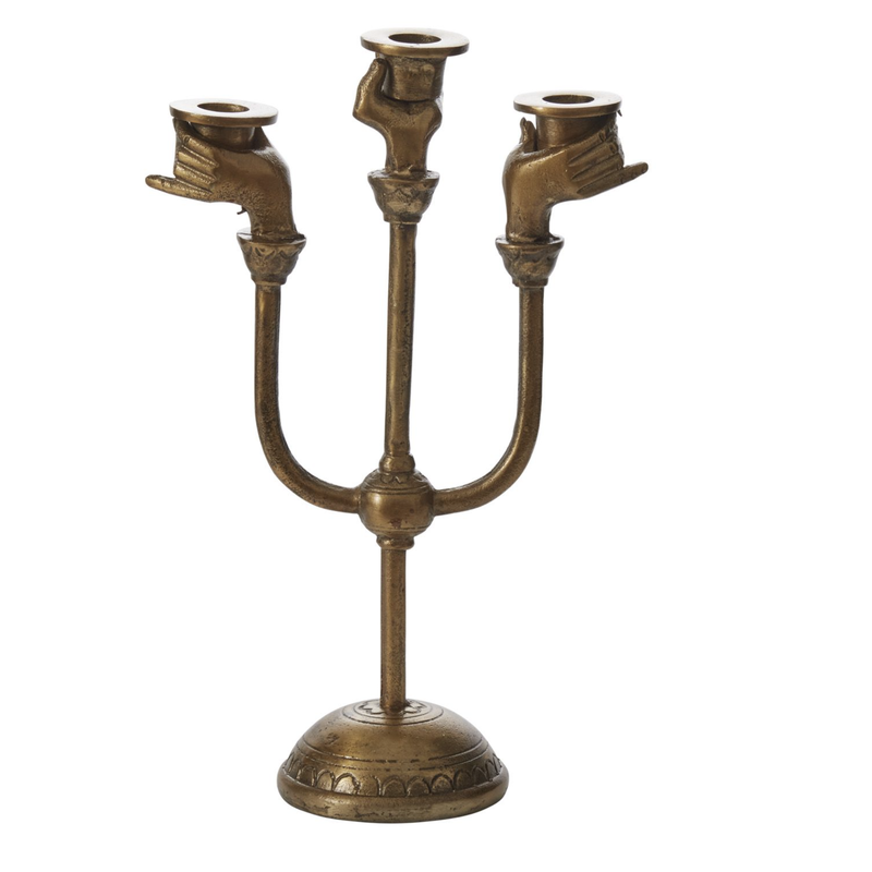 Haunted Hands Candelabra