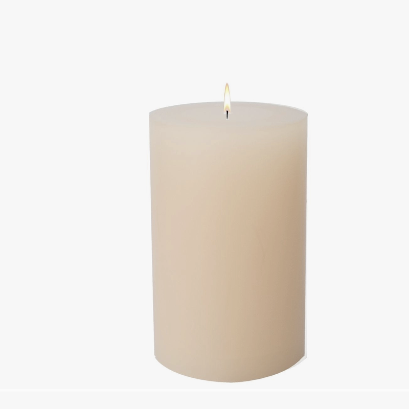 Ivory Pillar Candle, 2x3