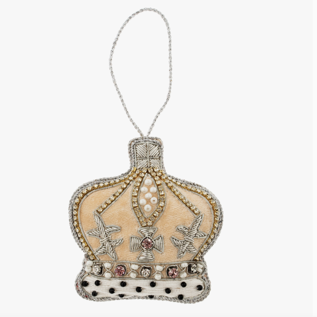 Crown Zardozi Ornament