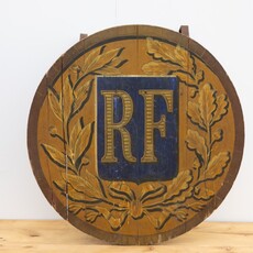 Antique République Francais (RF) Sign, Bank of France