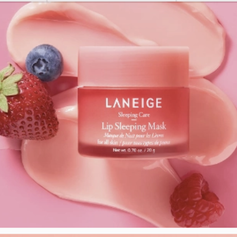 Laneige Lip Sleeping Mask Treatment Balm Care, Berry