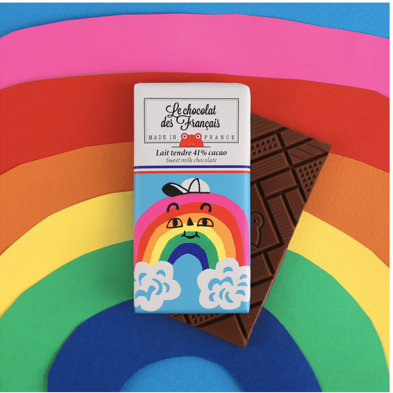Rainbow  Milk Chocolate Bar