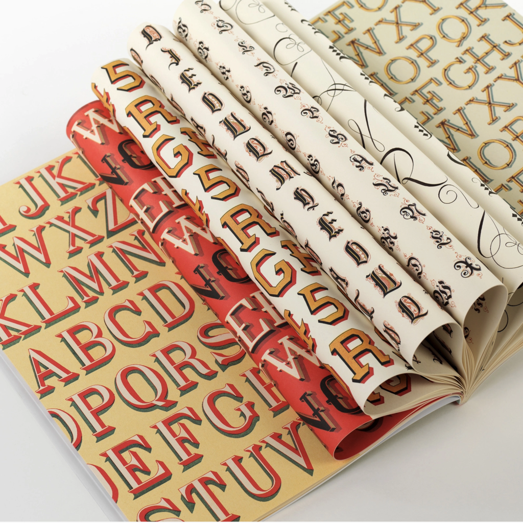Alphabets Gift & Creative Paper Book