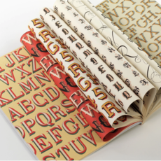 Alphabets Gift & Creative Paper Book
