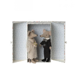 Wedding Mice Couple in Box