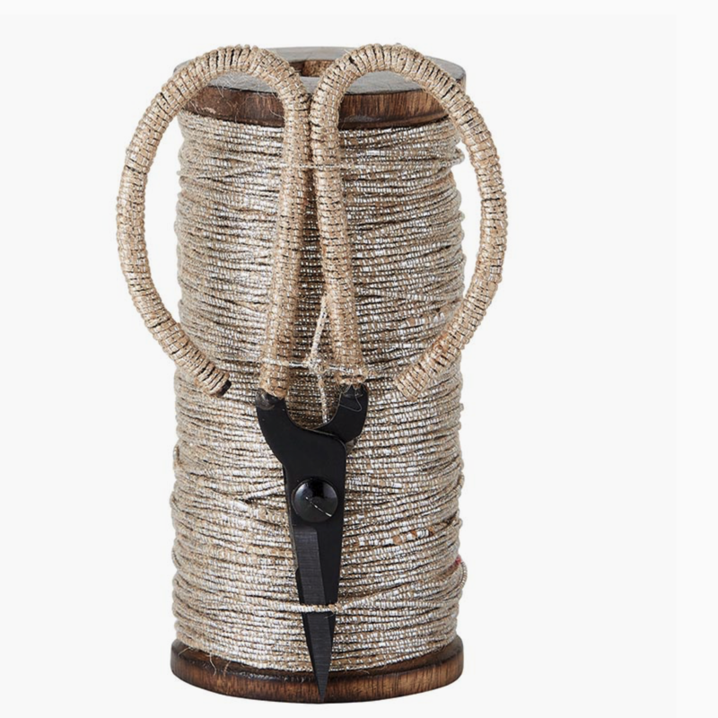 Natural Jute and Silver Twine