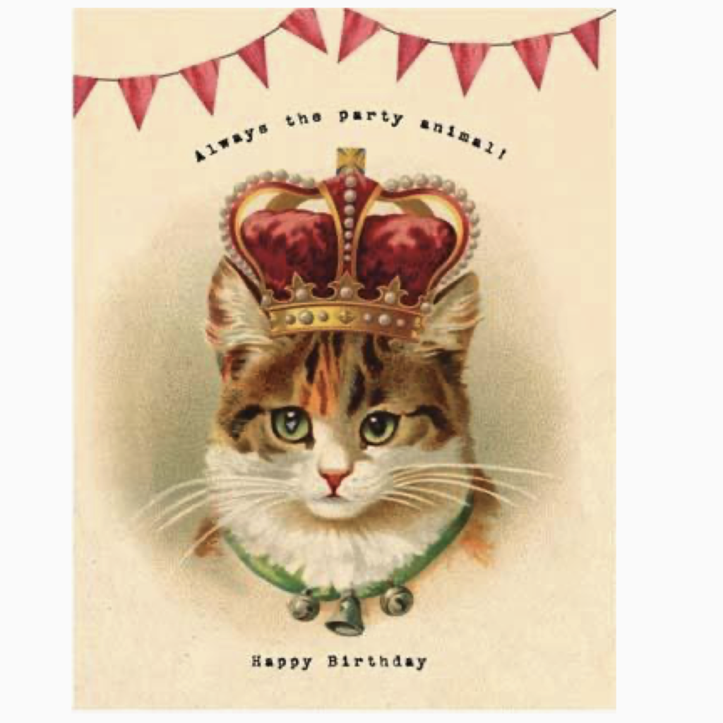 "Happy Birthday Always the Party Animal" Greeting Card