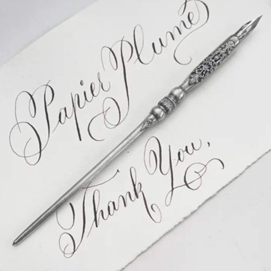 French Calligraphy Dip Pen - Filigree