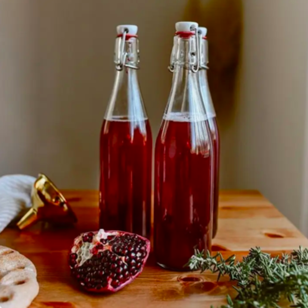 French Glass Swing Top Bottle