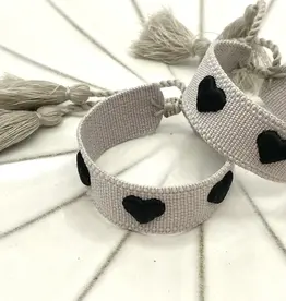 3 Hearts Woven Bracelet