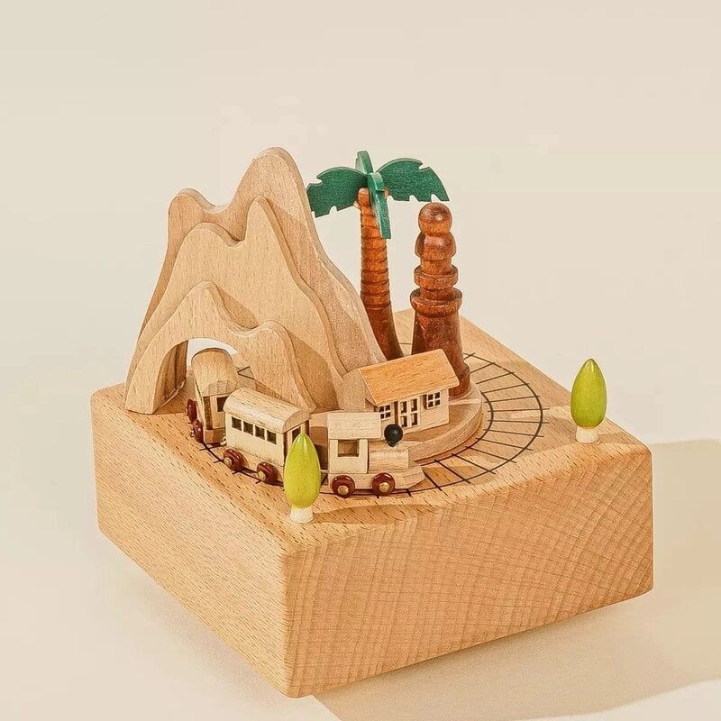 Wooden Music Box, Little Train