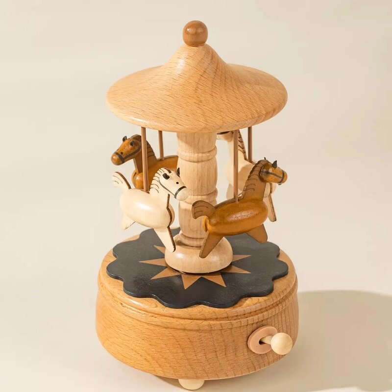 Wooden Music Box, The Carousel