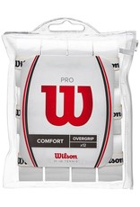 Wilson Wilson Pro Overgrip WHITE 12pck