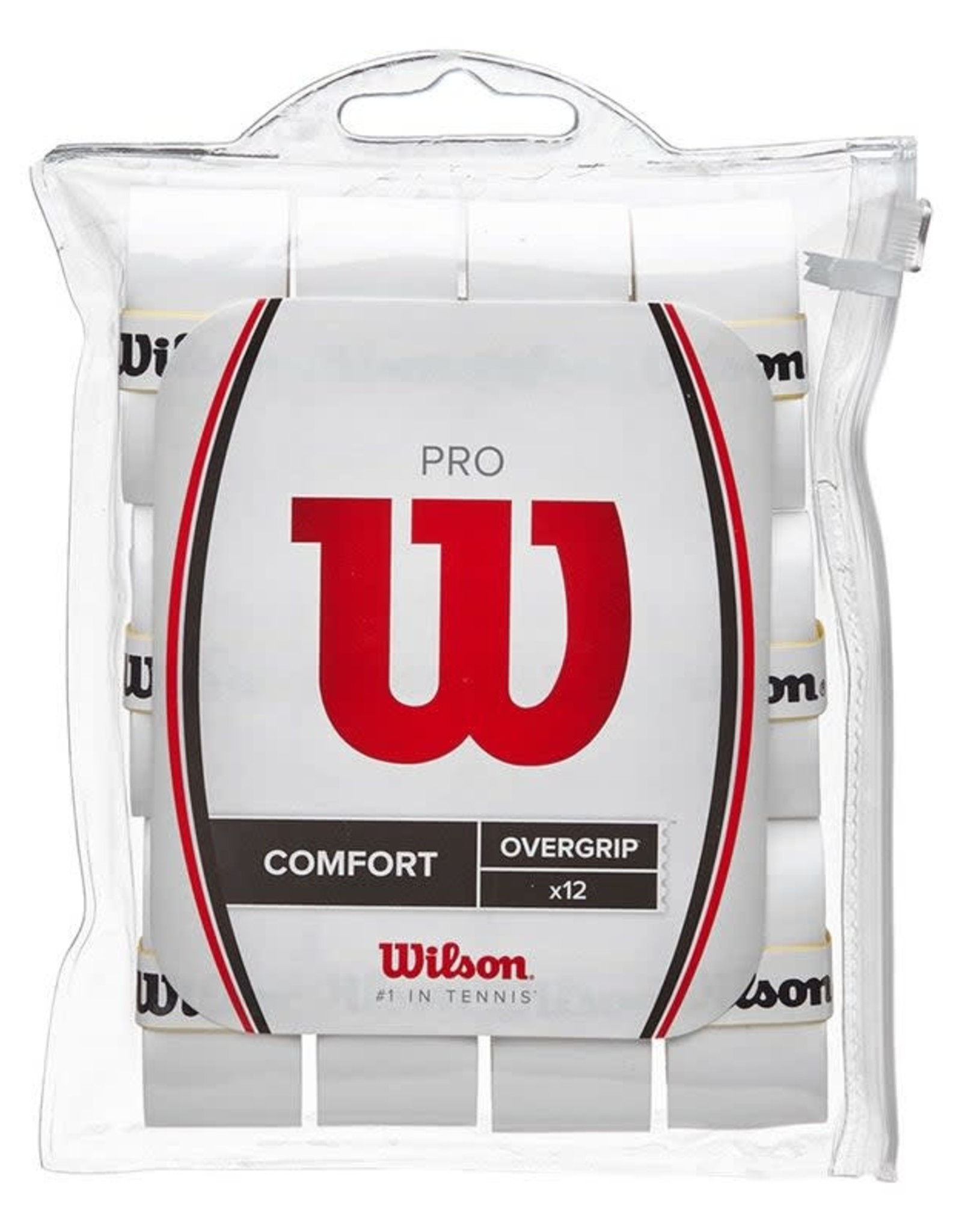 Wilson Wilson Pro Overgrip WHITE 12pck