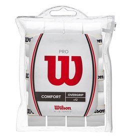 Wilson Wilson Pro Overgrip WHITE 12pck