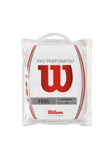 Wilson Wilson Pro Perforated Overgrip White 12pck