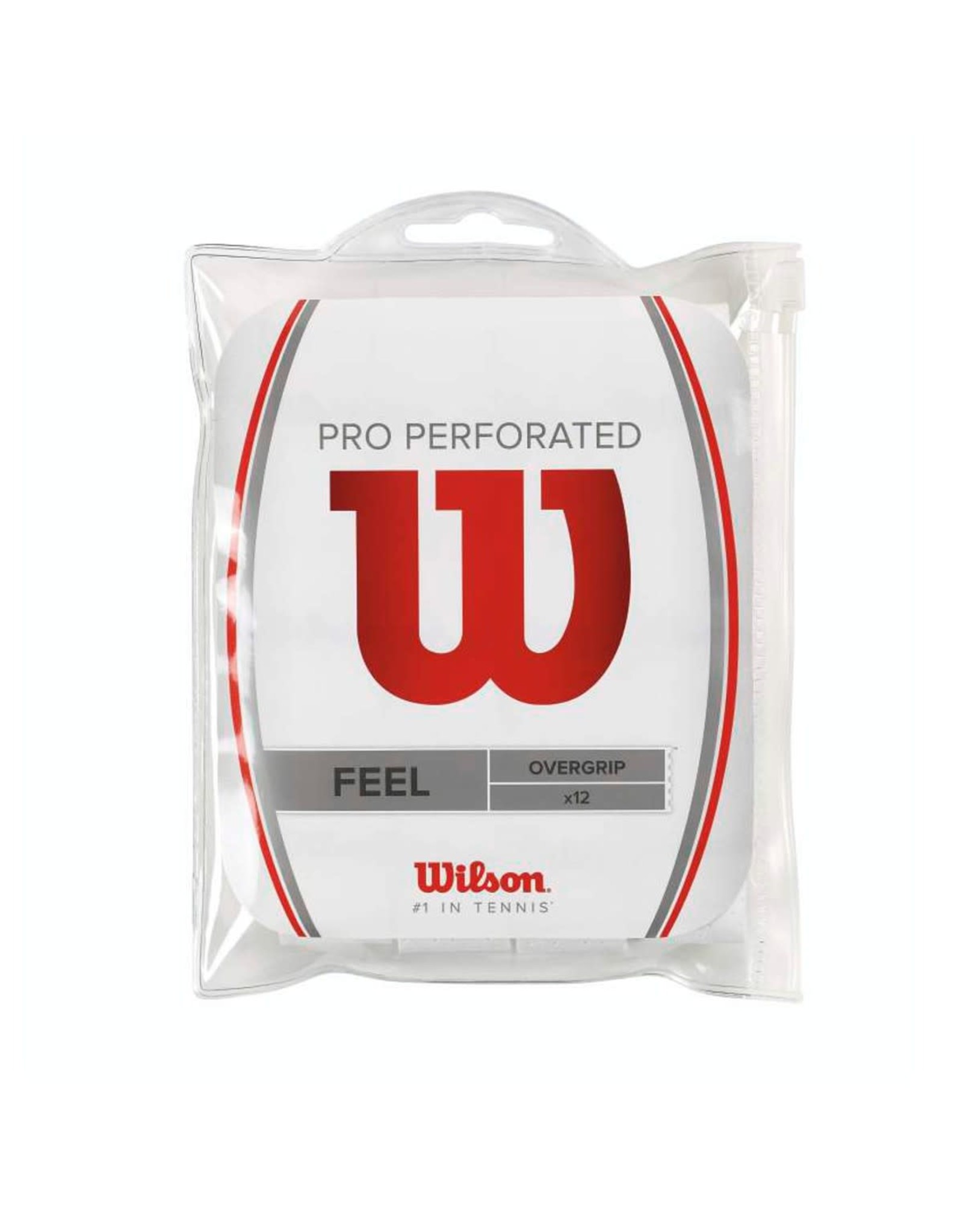Wilson Wilson Pro Perforated Overgrip White 12pck