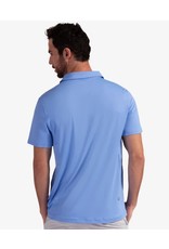 Bloq UV BloqUv Men's Collared Short Sleeve Shirt Indigo