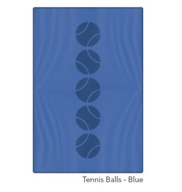 Racquet Inc Tennis Balls Towel (Blue)