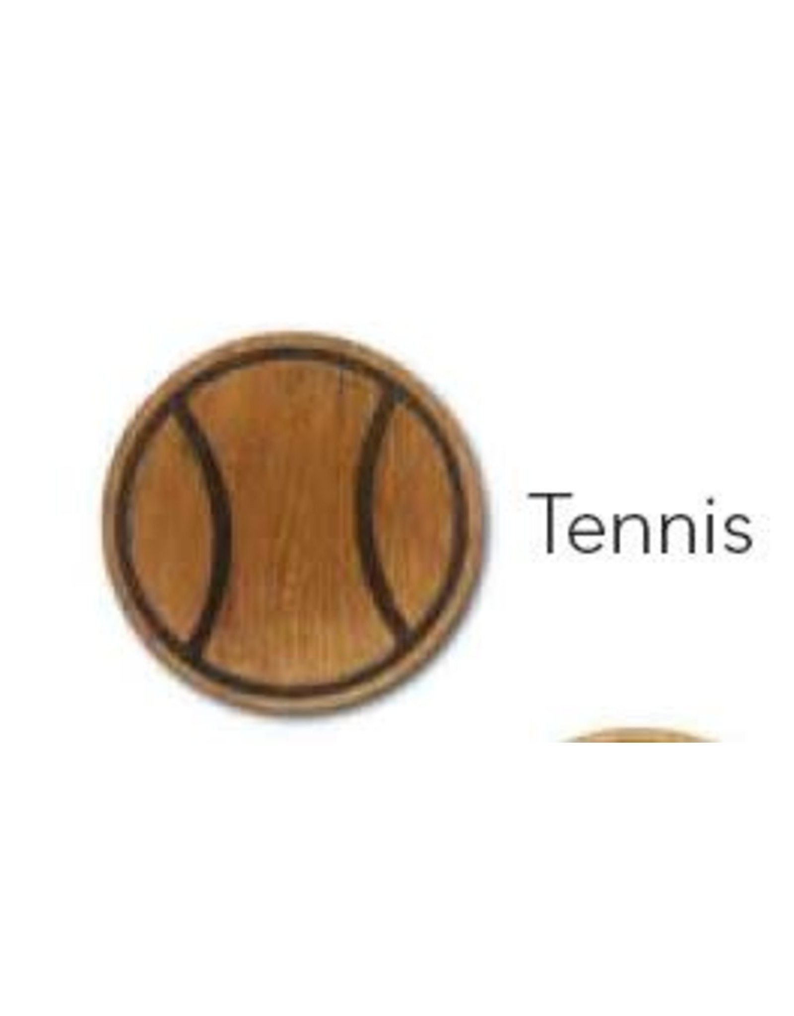 Racquet Inc Premium Wood Drink Coasters (Tennis)