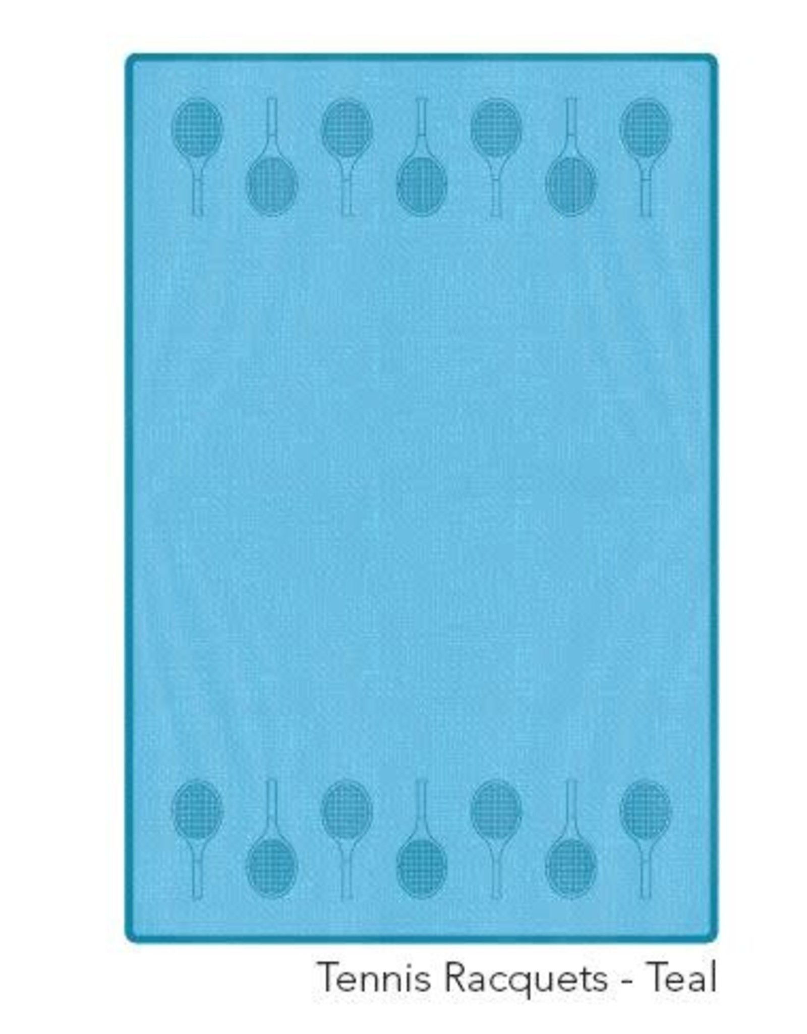 Racquet Inc Tennis Racquets Towel (Teal)