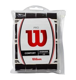 Wilson Wilson Pro Overgrip BLACK 12pck