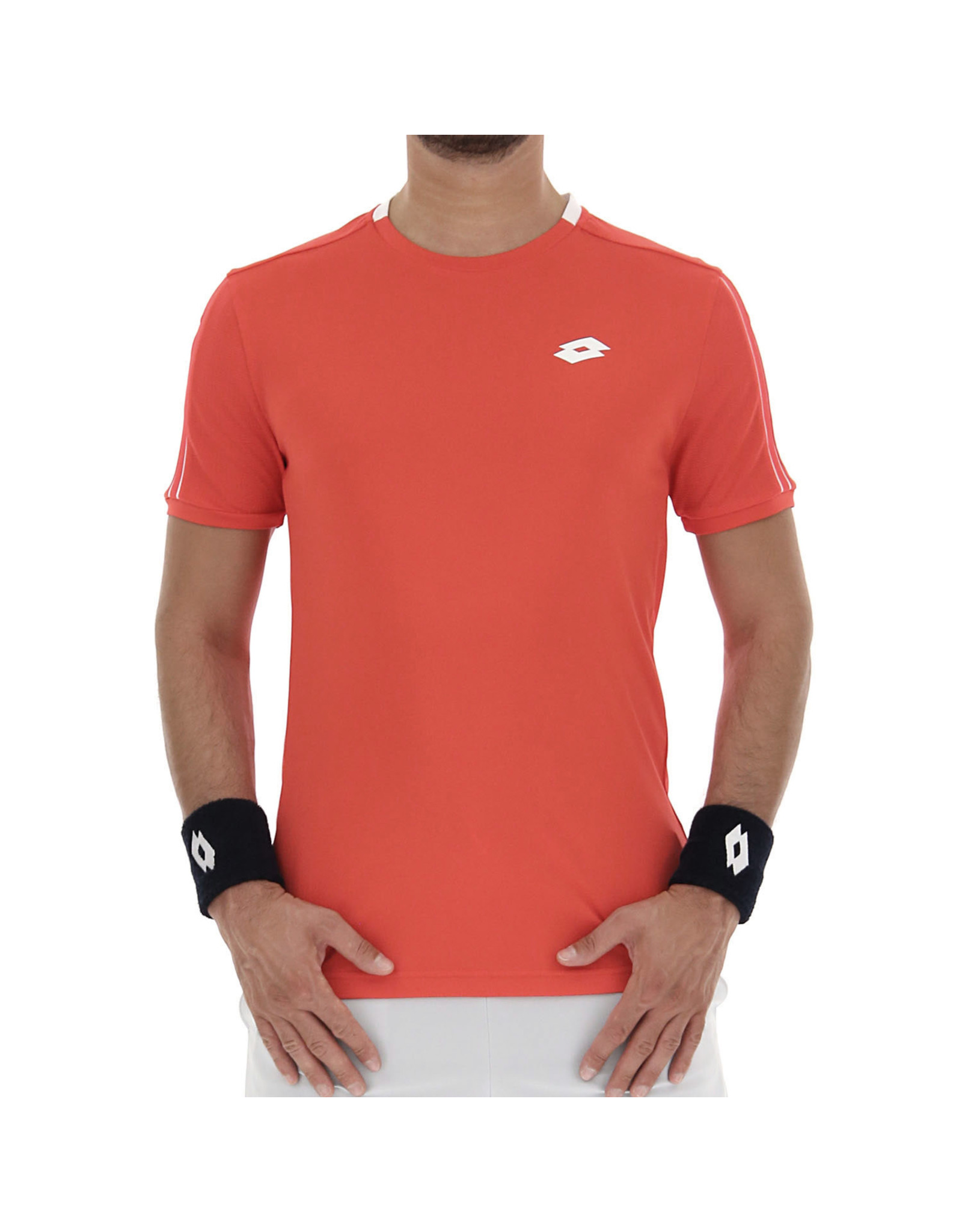 Lotto Lotto Men's Squadra II Tee Cliff Red